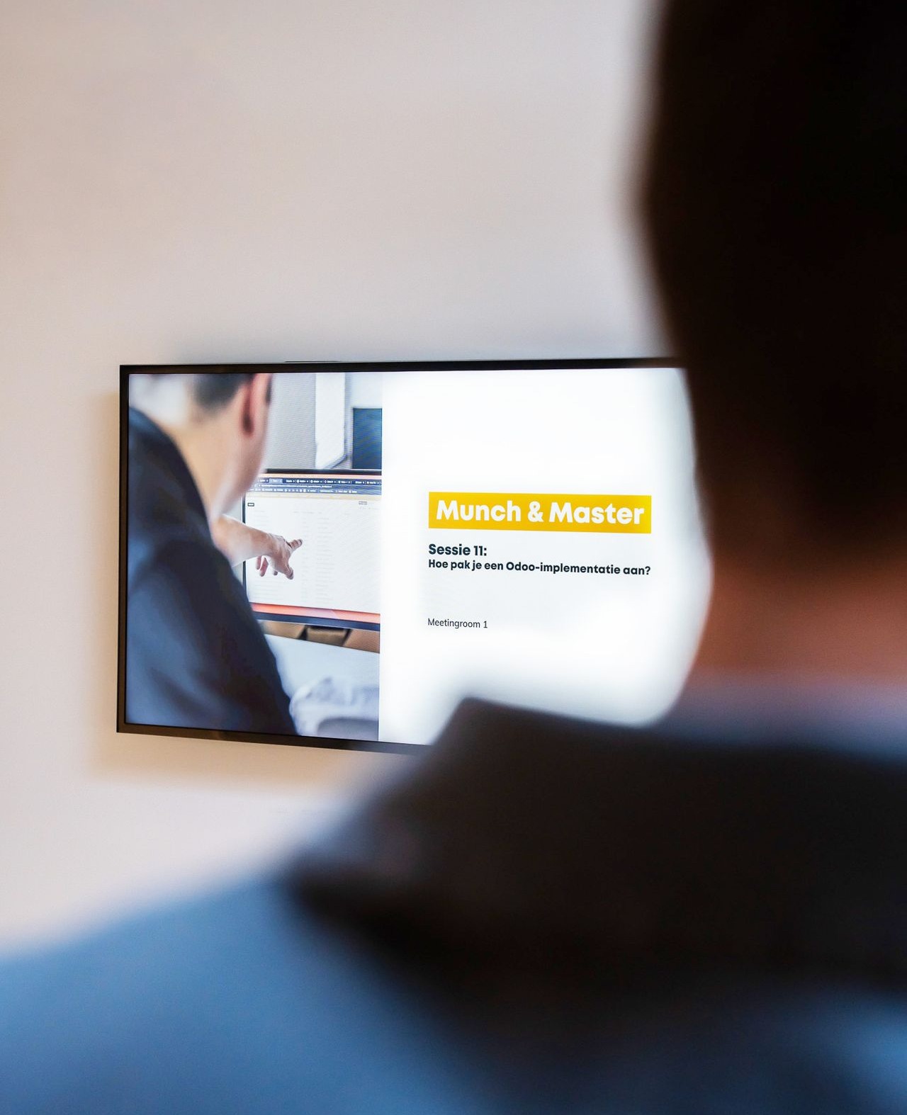 Focus op display met dynamische inhoud